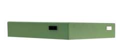 Daszek styropianowy wysoki z wentylacją Dadant,WL12,DNM/ZANDER malowany- zielony