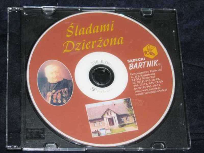 Płyta DVD "Śladami Dzierżona"