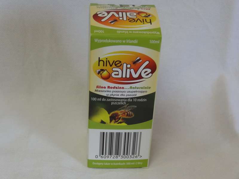 HiveAlive 100 ml, uzupełniająca mieszanka dla pszczół
