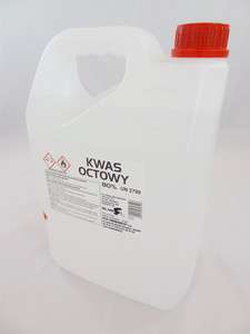 Kwas octowy 80% 5 l