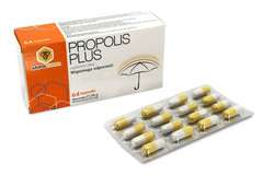 Propolis Plus kapsułki z pyłkiem i propolisem 64szt