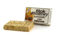 Blok Miodowy Kamiański o smaku Migdałowym 100g