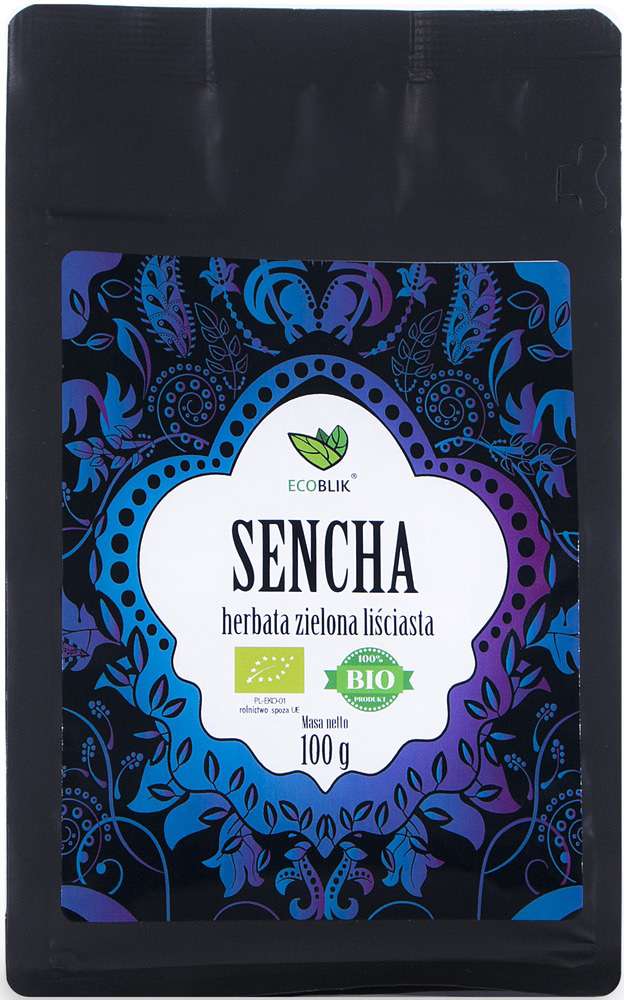 Herbata SENCHA zielona, delikatnie duszona 100g