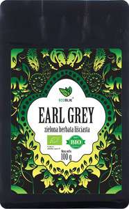 Herbata EARL GREY Zielona herbata liściasta 100g