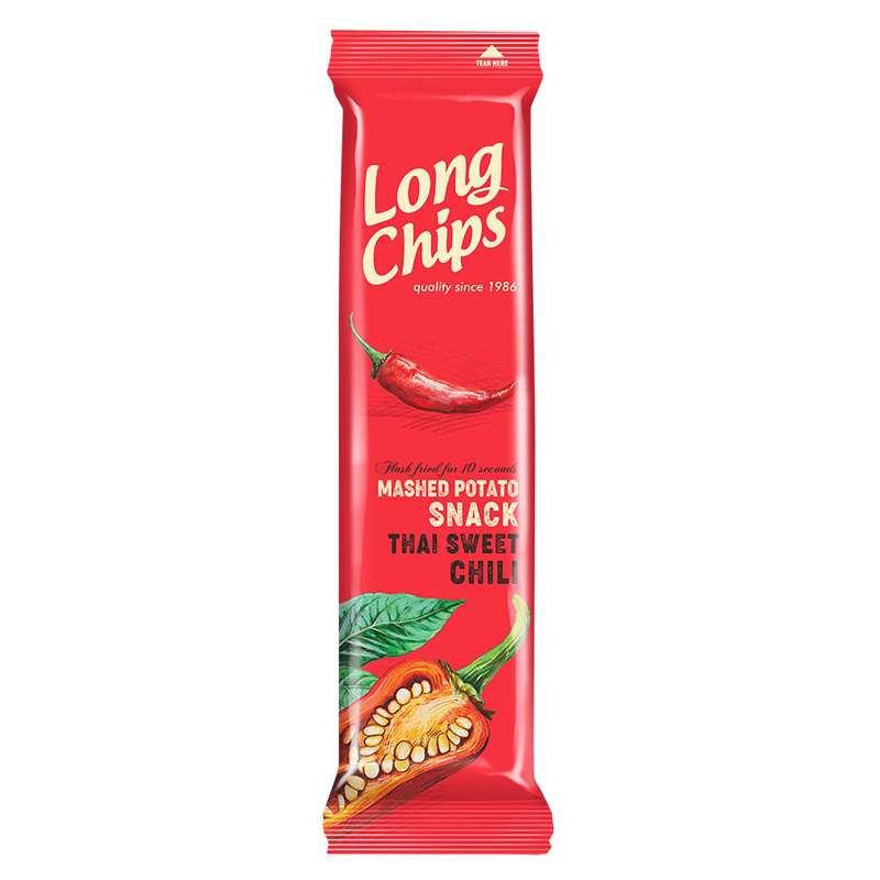 Chipsy ziemniaczane Long słodkie chilli 75g