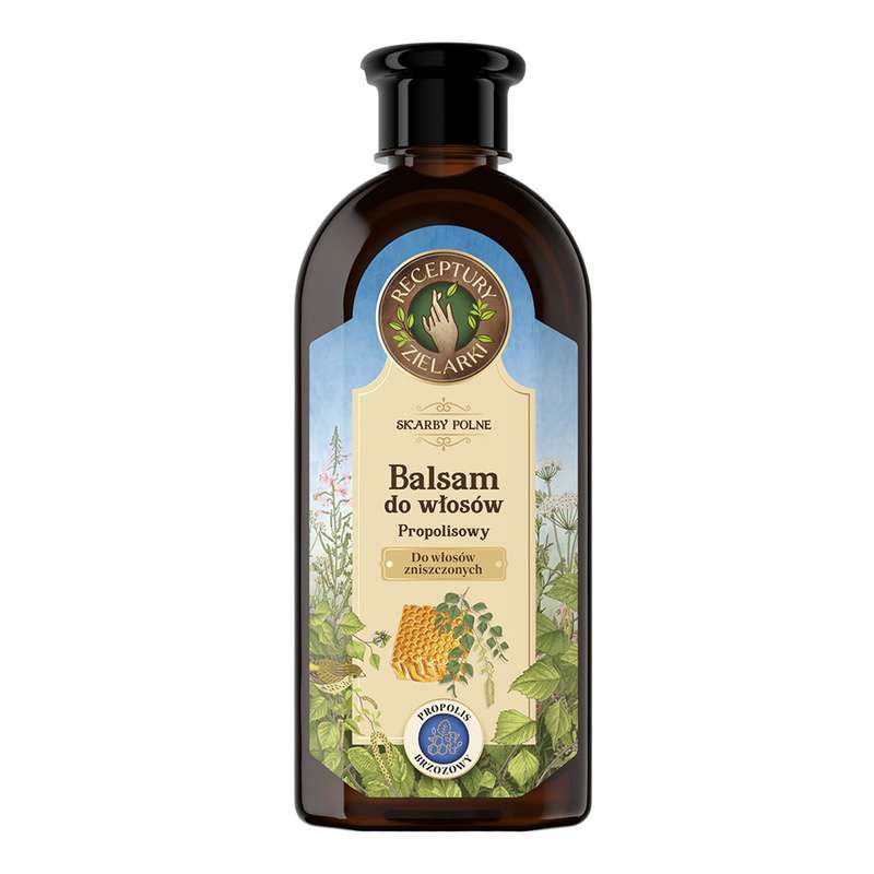 Balsam do włosów propolisowo-brzozowy 350ml Receptura Zielarki