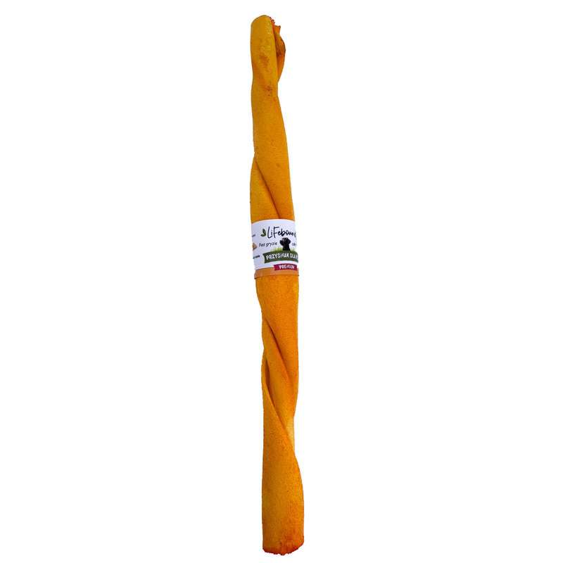 Langer Beißstick für Hund, 25,4 cm - mit Pizzageschmack