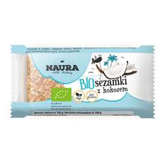 Sezamki z kokosem bez glutenu BIO 27G