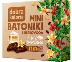 Mini batoniki A LA Latte Waniliowe 6 szt