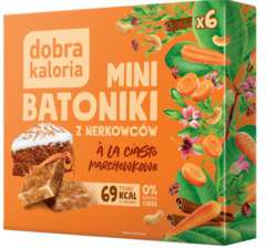 Mini batoniki A LA Ciasto Marchewkowe 6 szt