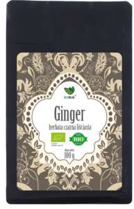 Herbata czarna liściasta z imbirem-GINGER 100g
