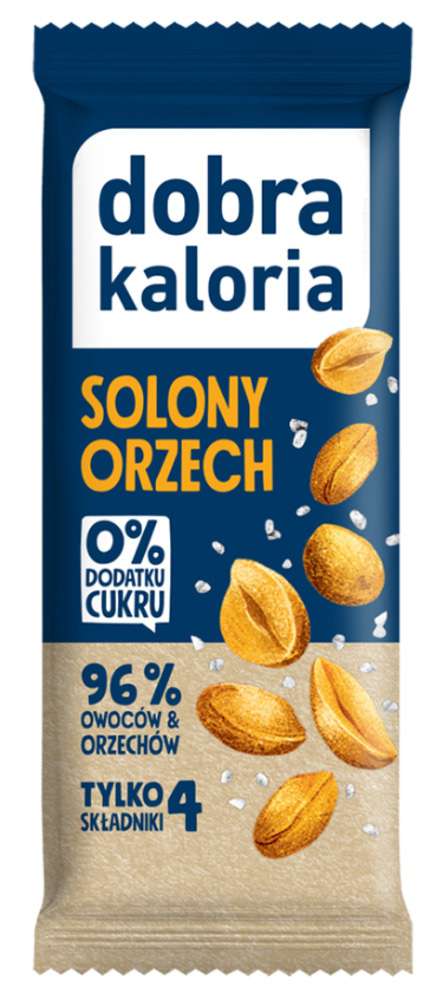 Baton Dobra Kaloria Solony Orzech 35g