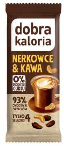 Baton Dobra Kaloria Orzech i Kawa 35g