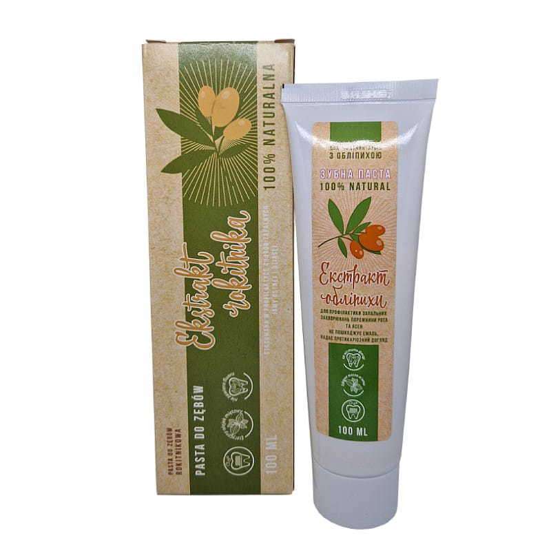 Pasta do zębów z rokitnikiem 100ml bez fluoru