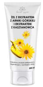 Żel z ekstraktem z arniki górskiej i ekstraktem z kasztanowca 200ml