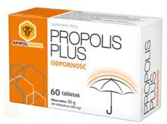 Propolis Plus Tabletki z pyłkiem i propolisem 60 szt