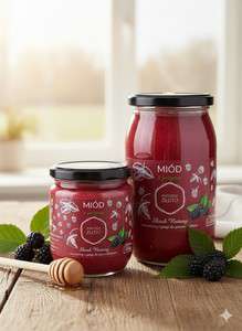 Miód z Jeżyną 1,05kg