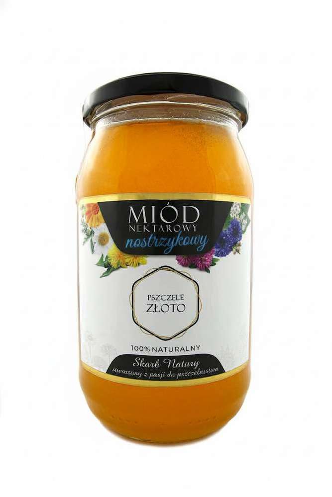 Miód Nostrzykowy 1,05 kg – Pszczele Złoto Łukasiewicz® | Waniliowy Aromat z Powiatu Myśliborskiego Miód Nostrzykowy 1,05 kg – Pszczele Złoto Łukasiewicz® | Waniliowy Aromat z Powiatu Myśliborskiego