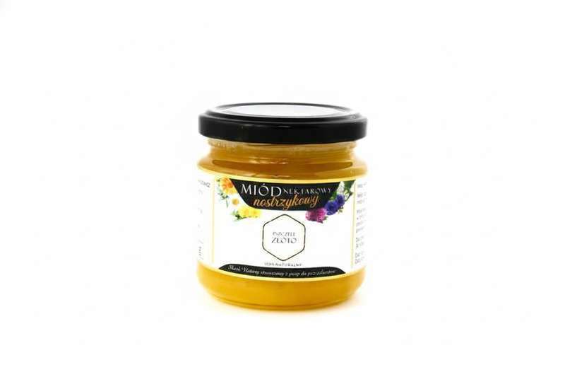 Miód Nostrzykowy 250g – Pszczele Złoto Łukasiewicz® | Mały Słoik o Smaku Wanilii Miód Nostrzykowy 250g – Pszczele Złoto Łukasiewicz® | Mały Słoik o Smaku Wanilii