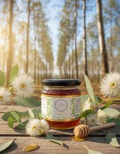 Miód Nektarowy Eukaliptusowy 500g Miody Świata Łukasiewicz®