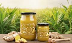 Miód z imbirem 500g Pszczele Złoto Łukasiewicz®