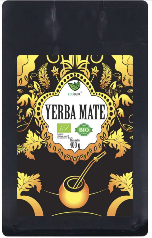 Herbata ekologiczna paragwajska YERBA MATE 400g