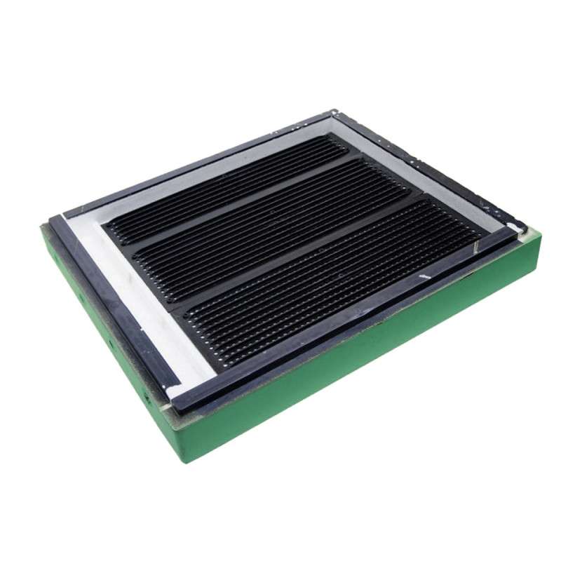 Segmentowy poławiacz pyłki do dennicy wysokiej higienicznej D/WL12r, DNM/ZANDER, LN/Ap styropianowy malowany ZIELONY