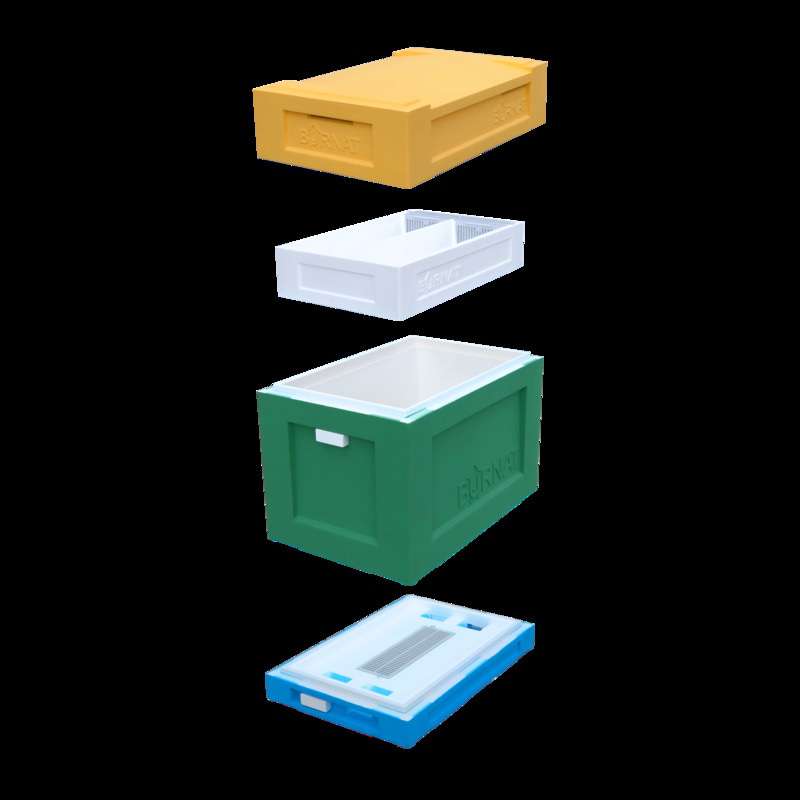 Ul Dadant  6-ramkowy dzielony sytropian BURNAT