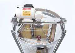 Miodarka 4-plastrowa diagonalna elektryczna, transparentna (przeźroczysta), FI 500