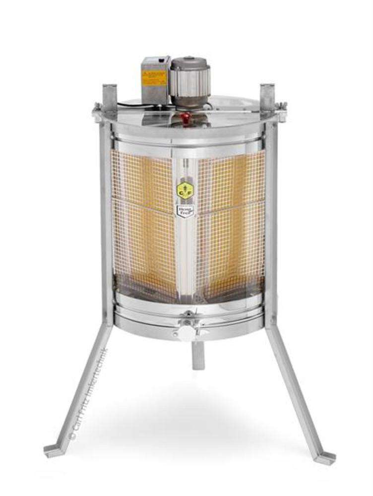 Miodarka 4-plastrowa diagonalna, elektryczna 40 W, transparentna (przeźroczysta), FI 500