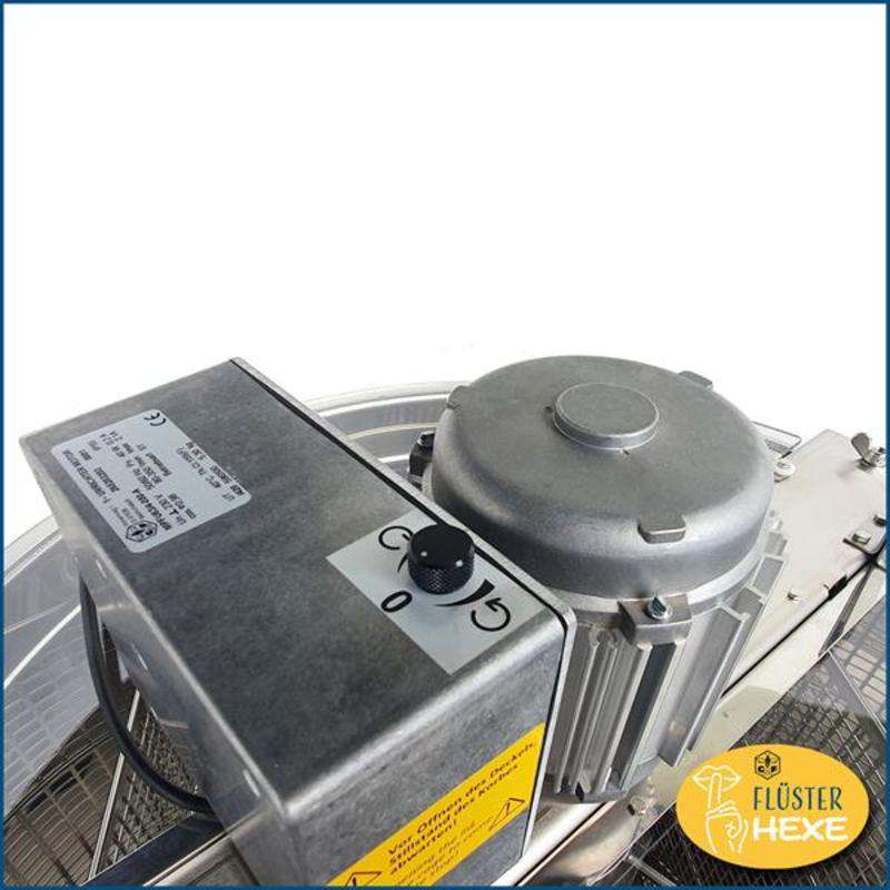 Miodarka 4-plastrowa diagonalna, elektryczna 40 W, transparentna (przeźroczysta), FI 500