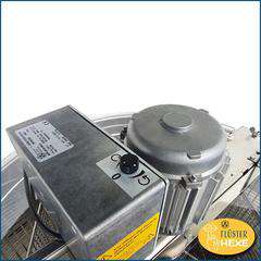 Miodarka 4-plastrowa diagonalna, elektryczna 40 W, transparentna (przeźroczysta), FI 500