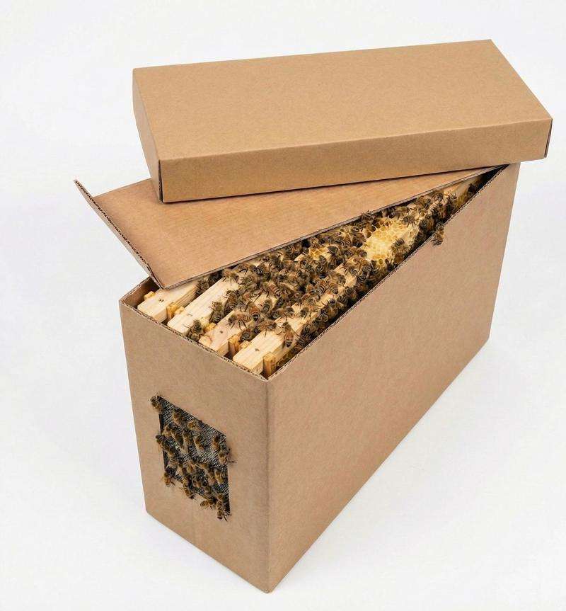 Odkład pszczół 4 ramkowy z matką Carnica - kraińską