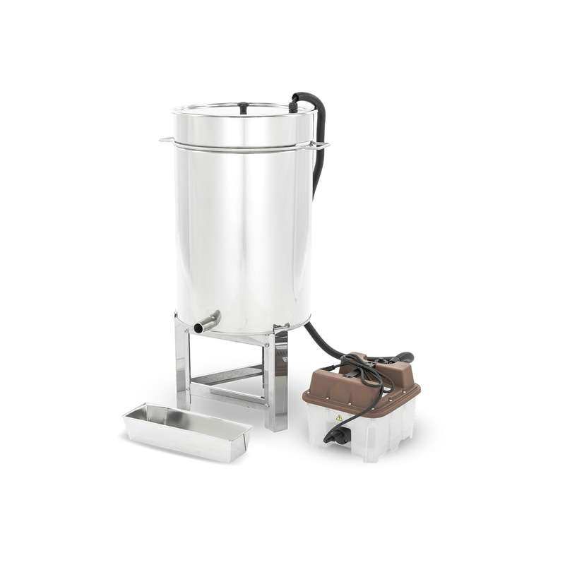 Topiarka do wosku 70L z wytwornicą pary i stojakiem