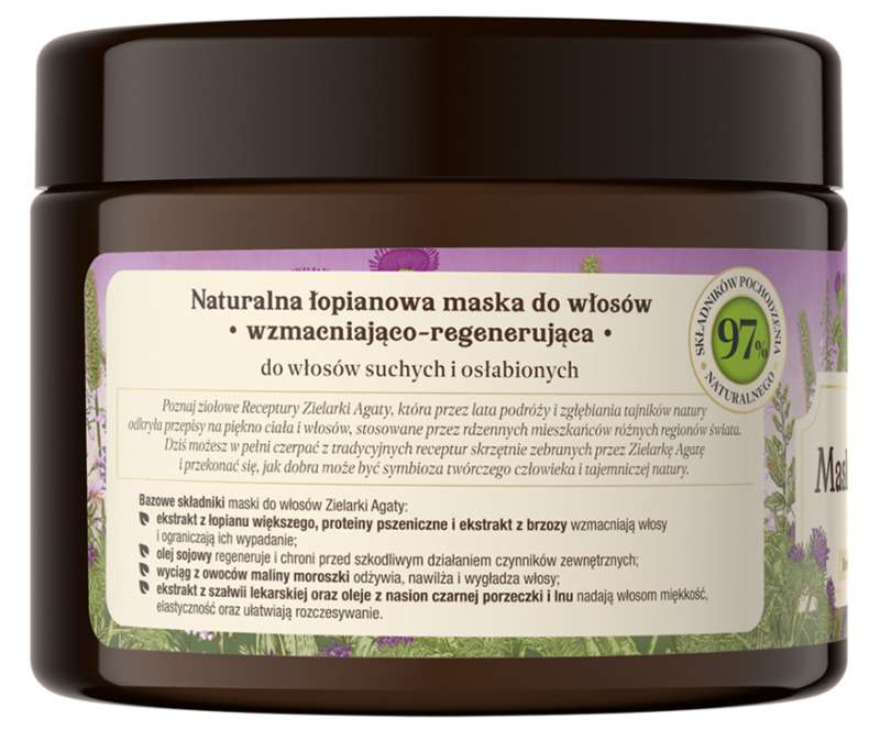 Maska do włosów Łopianowa 300ml