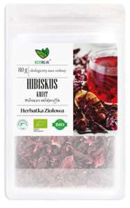 Herbatka ziołowa Hibiskus kwiat 80g