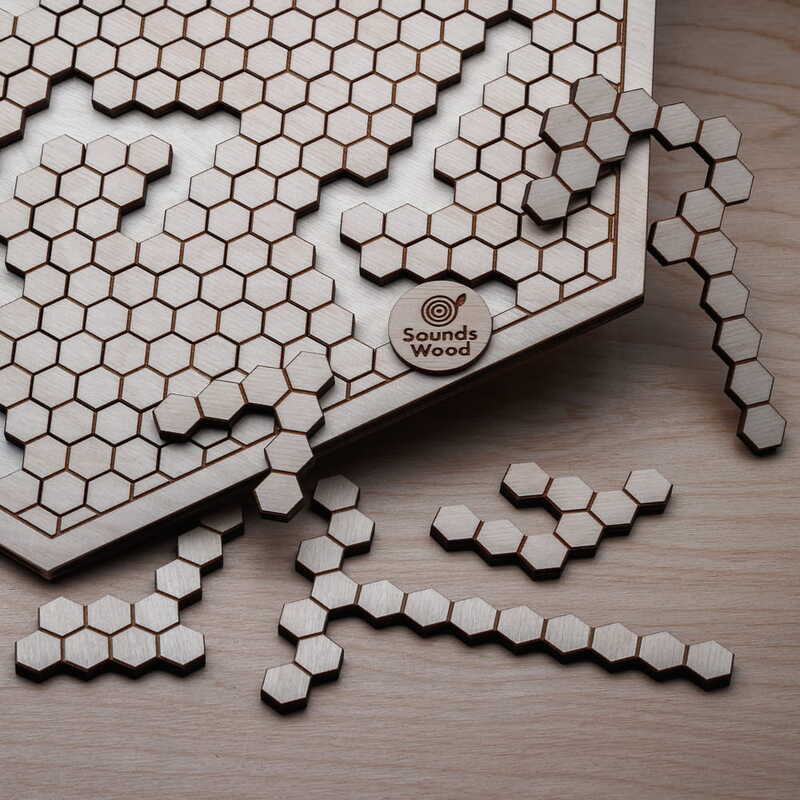 Drewniana Gra Plaster Miodu 48 elem.