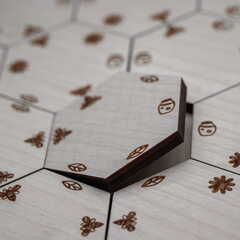 Gra drewniana Ulala 37 elem.