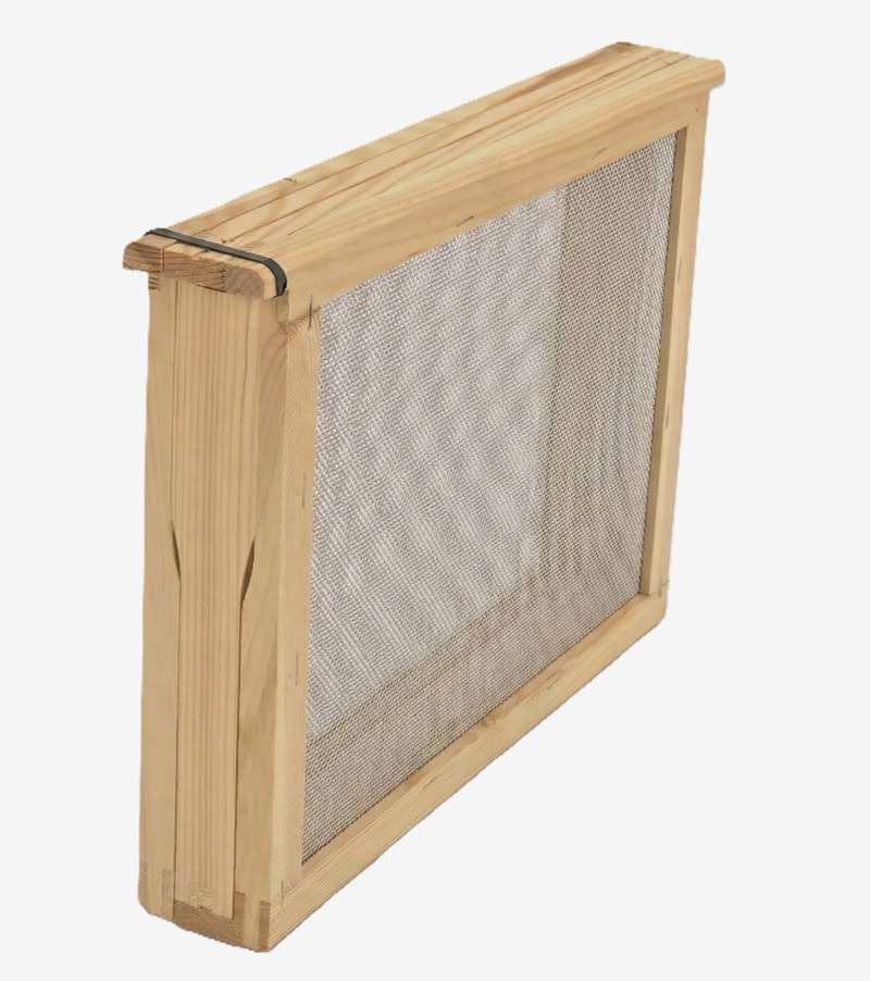 Izolator do poddawania matek drewniany