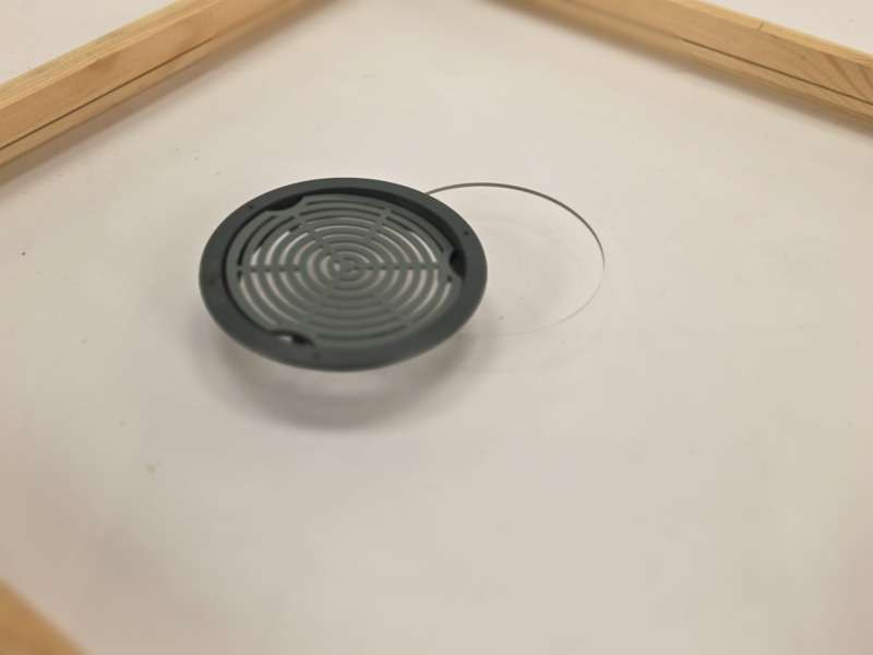 Powałka Wielkopolska z 1 otworem - plexi przeźroczysta