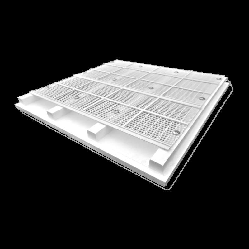 Wkładka poławiająca pyłek do ula wielkopolskiego 10-ramkowego Burnat