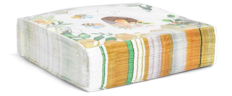 Serwetki Dzbanek miodu z pszczółkami 50szt