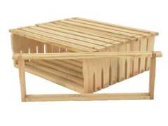 Ramka wielkopolska półnadstawkowa zmontowana z drutem nierdzewnym