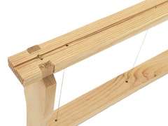 Ramka wielkopolska półnadstawkowa zmontowana z drutem nierdzewnym