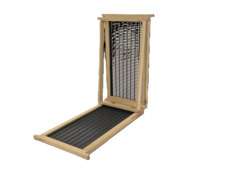 Izolator 1 ramkowy Warszawski Zwykły z kratą odgrodową, drewniany