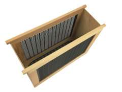 Izolator 3 ramkowy drewniany z kratą odgrodową na ramkę Wielkopolską