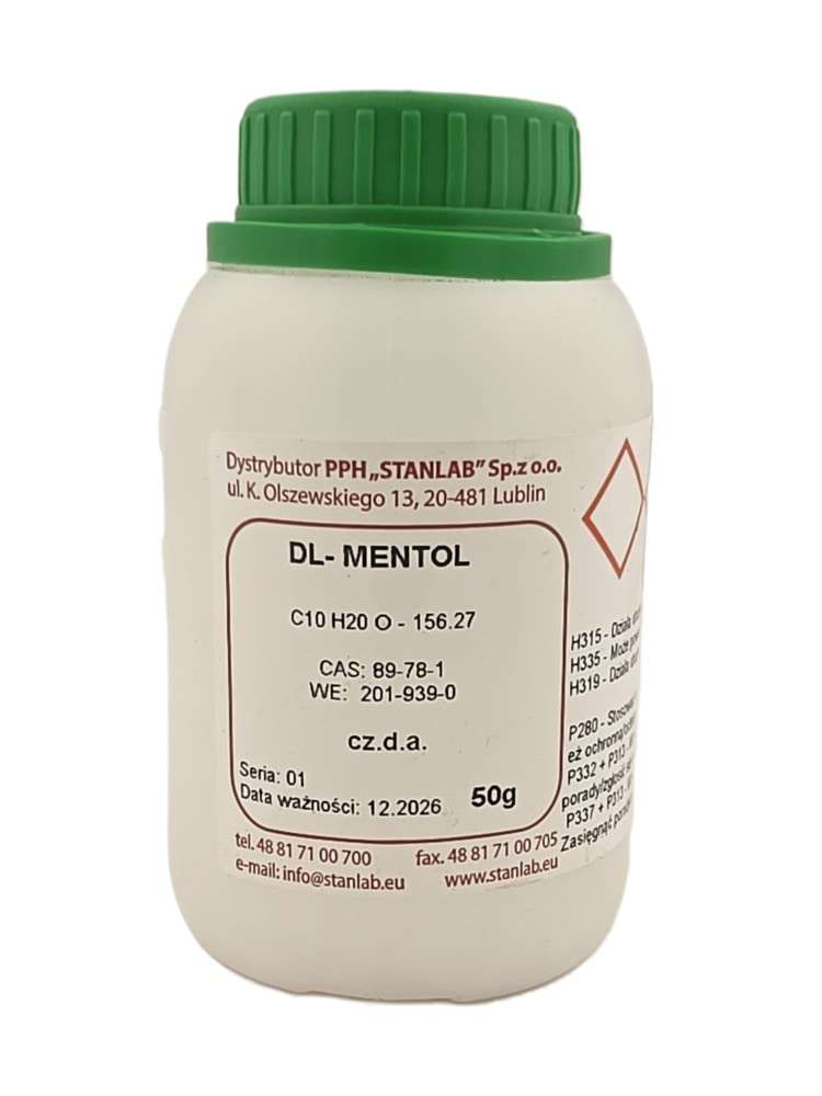 Mentol dla pszczelarstwa Mentol czysty