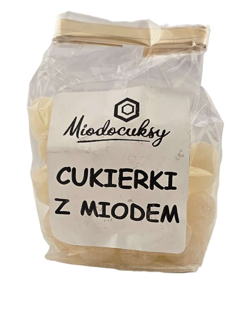 Cukierki z miodem opakowanie 100g