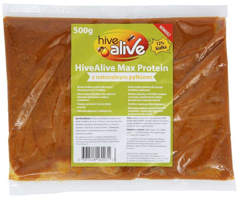 HiveAlive MAX Protein 500g  ciasto