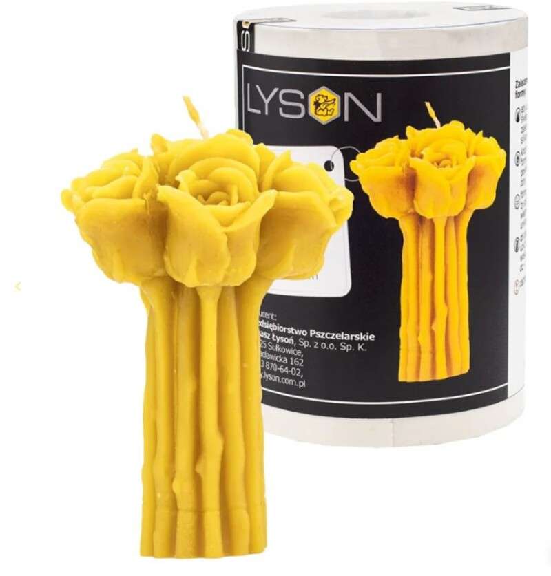 Forma silikonowa BUKIET RÓŻ 12cm